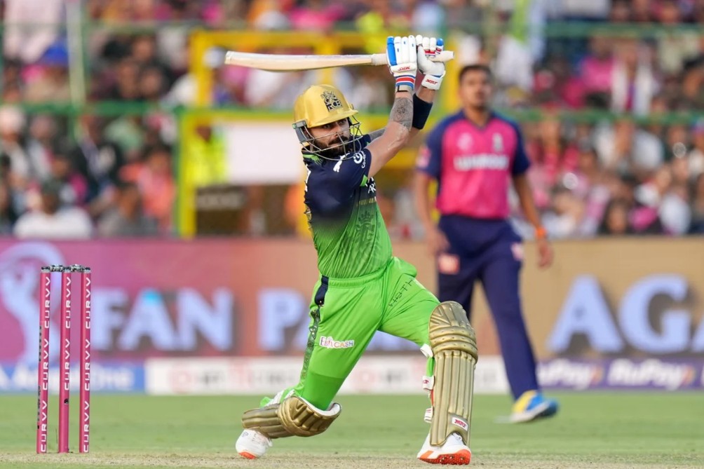 Wins by RCB in Green Jersey