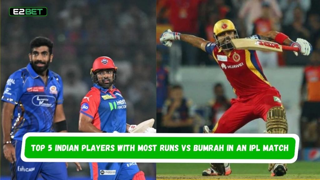 Most Runs vs Bumrah in an IPL Match