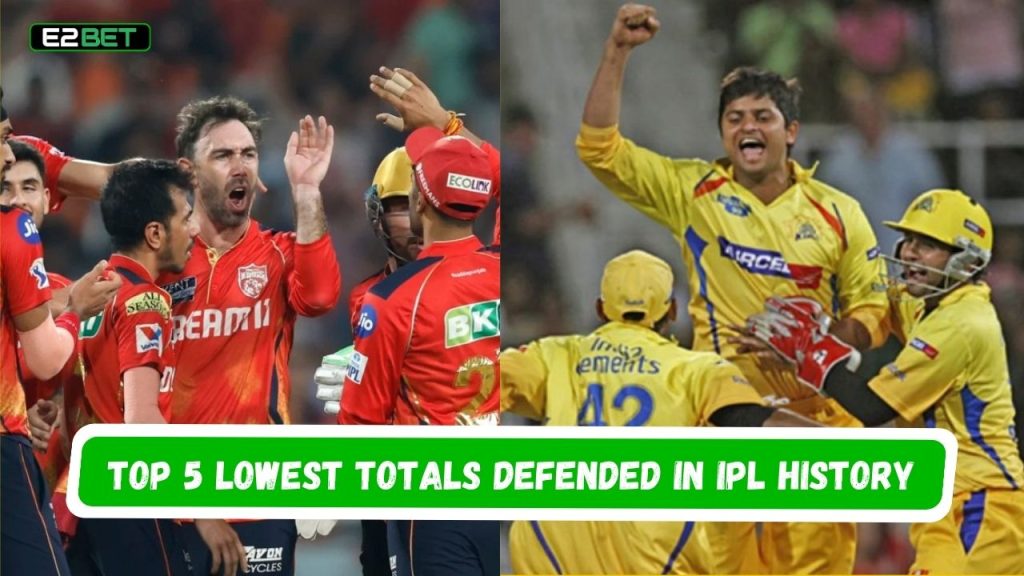 Top 5 Lowest Totals Defended in IPL History