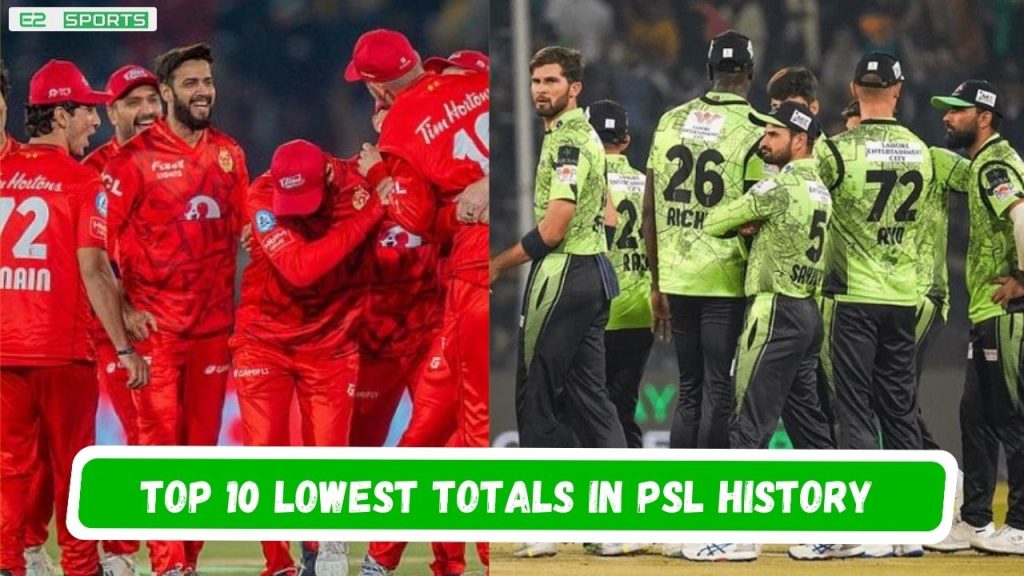 Top 10 Lowest Totals in PSL History