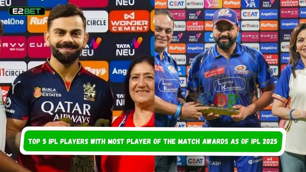 Most Player of the Match Awards as of IPL 2025
