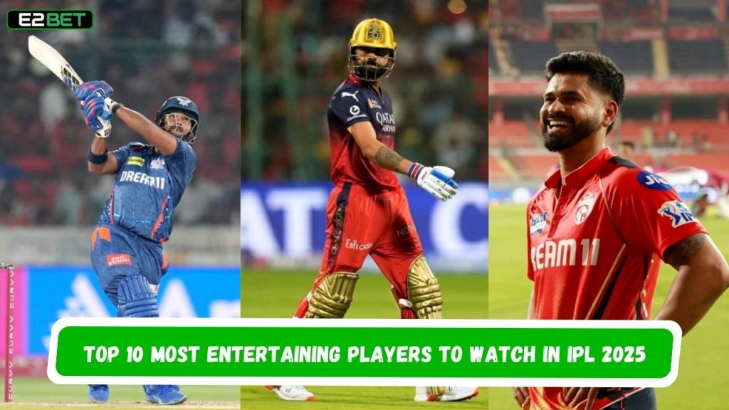 Most Entertaining Players to Watch in IPL 2025