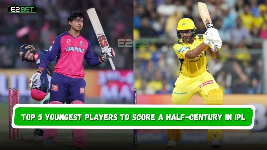 Youngest Players to Score a Half-Century in IPL