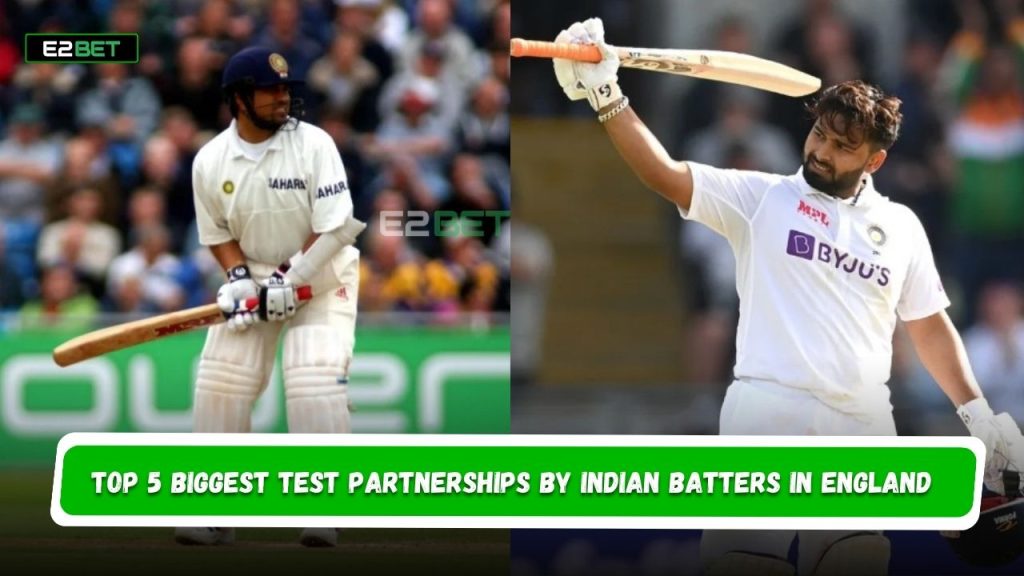 biggest Test partnerships by Indian batters in England