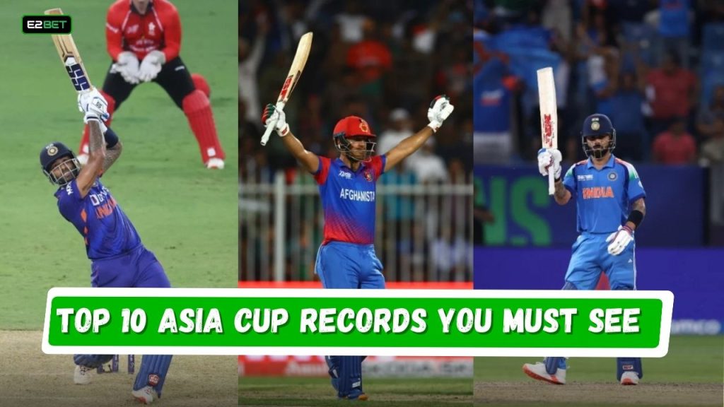 Top 10 Asia Cup Records You Must See